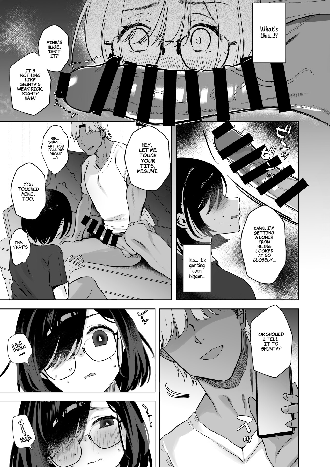 Hentai Manga Comic-My Plain Girlfriend Is That Guy's Personal Fucktoy For The Summer Break-Read-12
